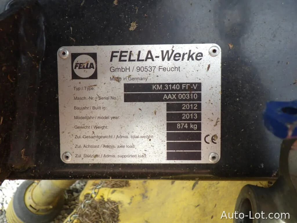 Faucheuse frontale FELLA KM 3140 FF-V - фото 15