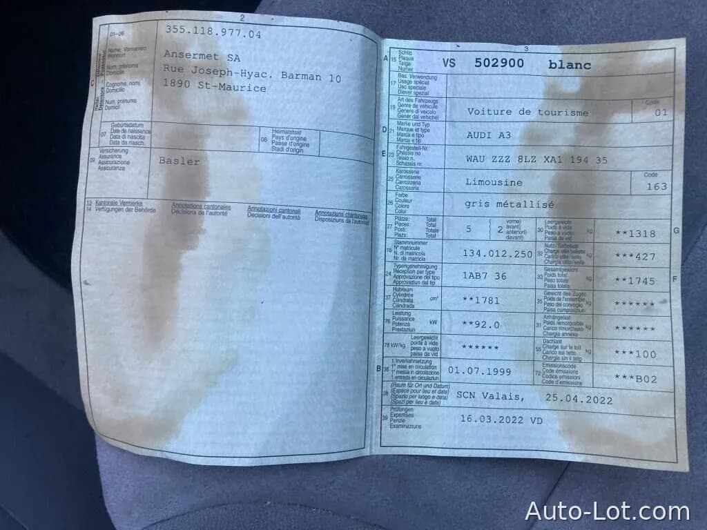 Audi A3 1.8 - фото 18